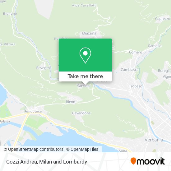 Cozzi Andrea map