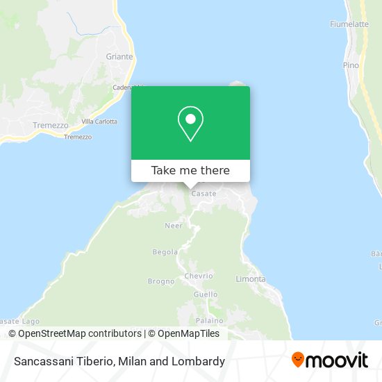 Sancassani Tiberio map