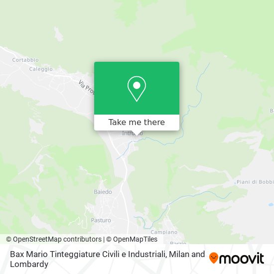 Bax Mario Tinteggiature Civili e Industriali map