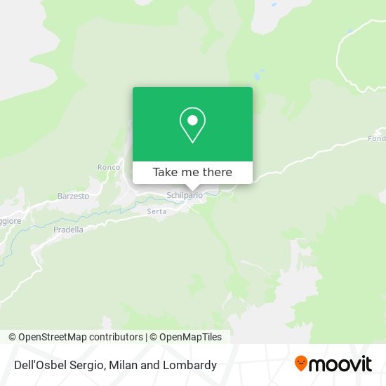 Dell'Osbel Sergio map