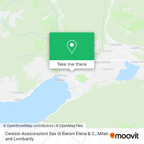 Ceresio Assicurazioni Sas di Baroni Elena & C. map
