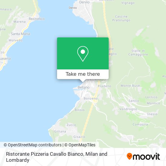 Ristorante Pizzeria Cavallo Bianco map