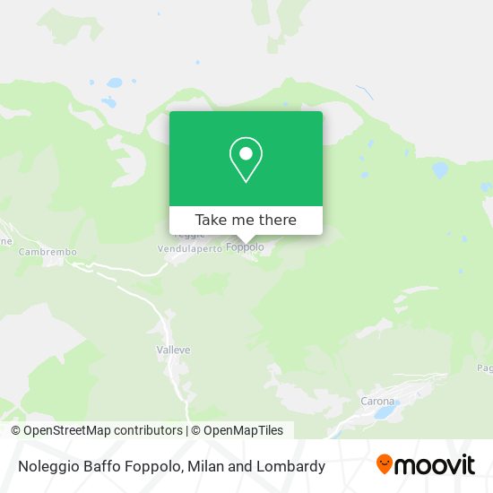 Noleggio Baffo Foppolo map