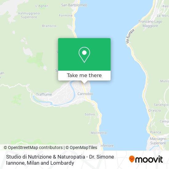 Studio di Nutrizione & Naturopatia - Dr. Simone Iannone map
