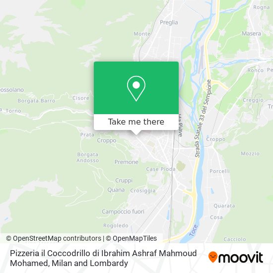Pizzeria il Coccodrillo di Ibrahim Ashraf Mahmoud Mohamed map