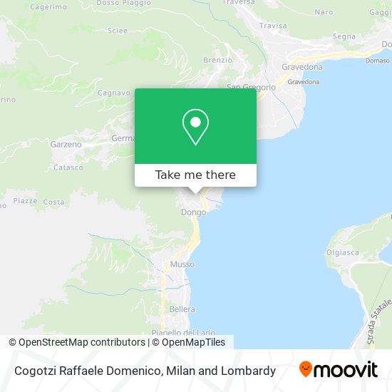 Cogotzi Raffaele Domenico map