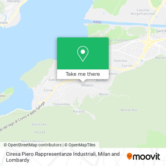 Ciresa Piero Rappresentanze Industriali map