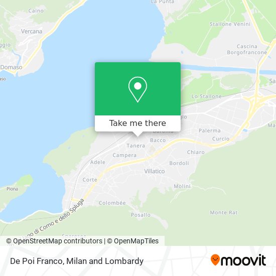 De Poi Franco map
