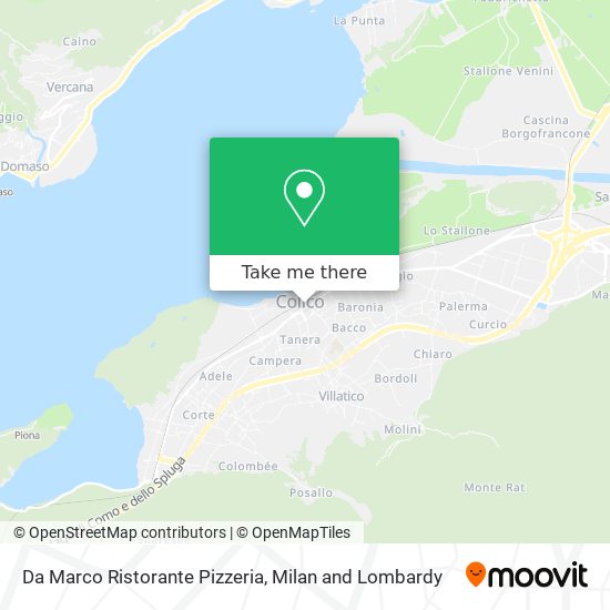 Da Marco Ristorante Pizzeria map
