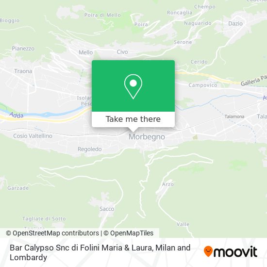Bar Calypso Snc di Folini Maria & Laura map