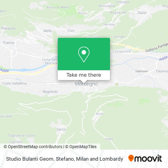 Studio Bulanti Geom. Stefano map