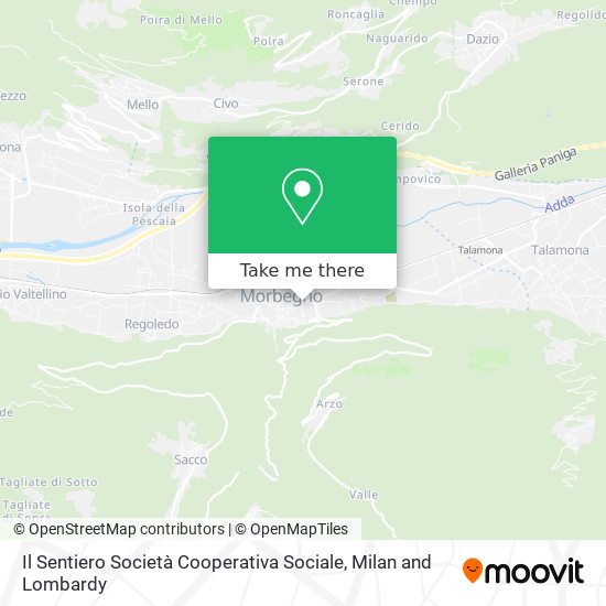 Il Sentiero Società Cooperativa Sociale map
