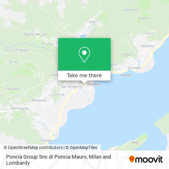 Poncia Group Snc di Poncia Mauro map