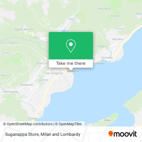 Suganappa Store map