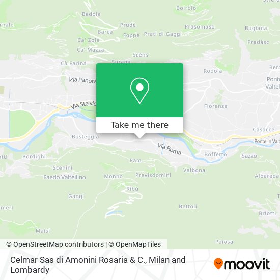 Celmar Sas di Amonini Rosaria & C. map