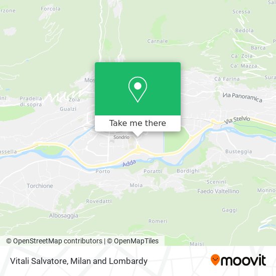 Vitali Salvatore map