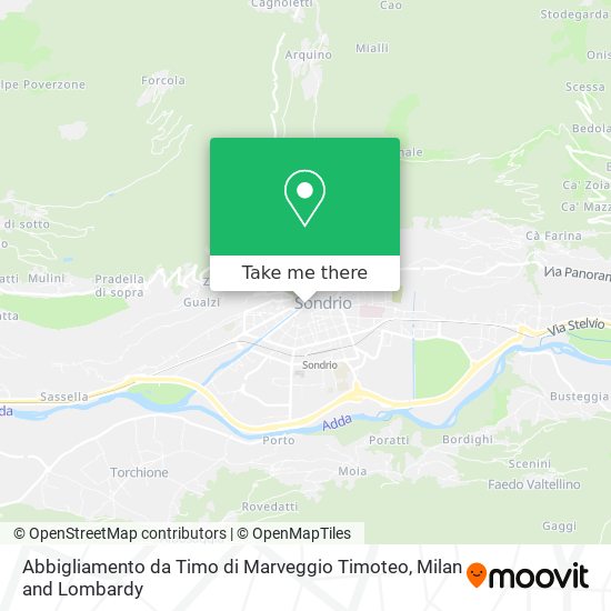 Abbigliamento da Timo di Marveggio Timoteo map