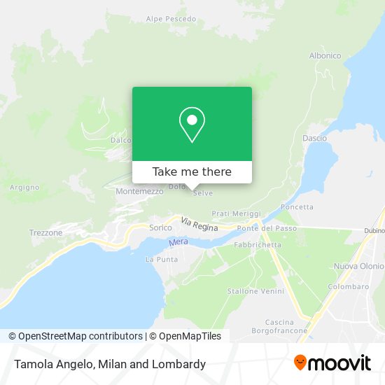 Tamola Angelo map