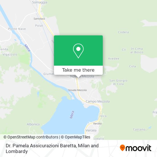 Dr. Pamela Assicurazioni Baretta map
