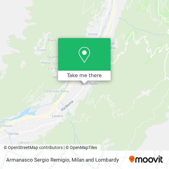 Armanasco Sergio Remigio map