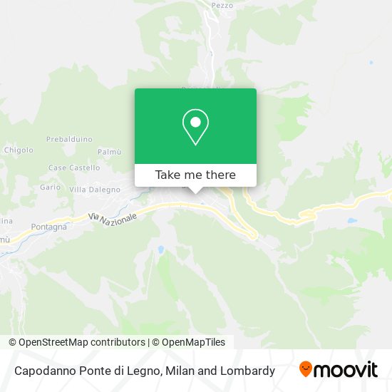 Capodanno Ponte di Legno map