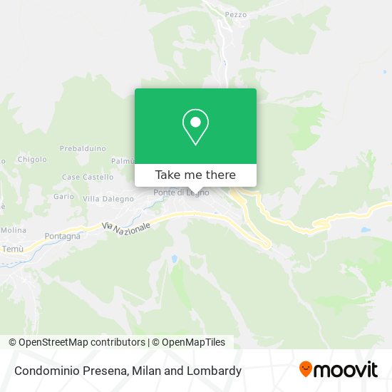 Condominio Presena map