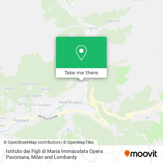 Istituto dei Figli di Maria Immacolata Opera Pavoniana map