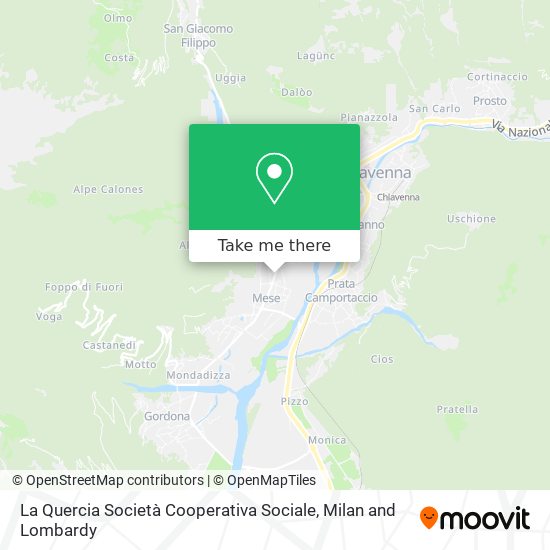 La Quercia Società Cooperativa Sociale map