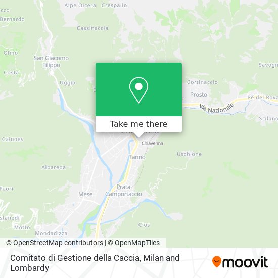 Comitato di Gestione della Caccia map