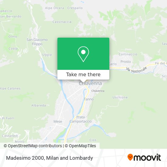 Madesimo 2000 map