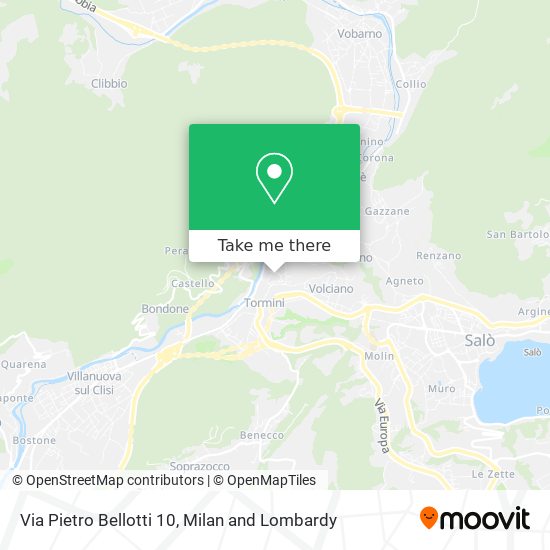 Via Pietro Bellotti  10 map