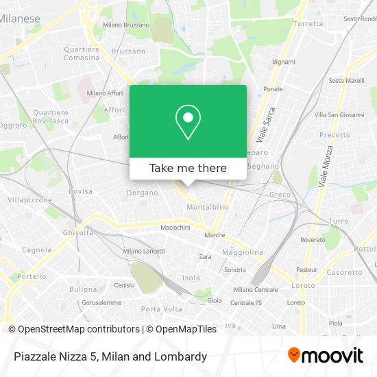 How To Get To Piazzale Nizza 5 In Milano By Bus Metro Train Or Light Rail Moovit