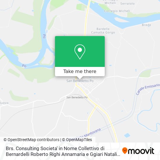 Brs. Consulting Societa' in Nome Collettivo di Bernardelli Roberto Righi Annamaria e Ggiari Natalin map