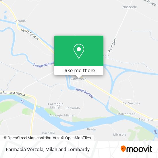 Farmacia Verzola map