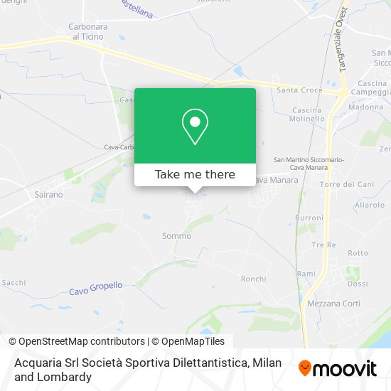Acquaria Srl Società Sportiva Dilettantistica map