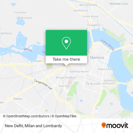 New Delhi map
