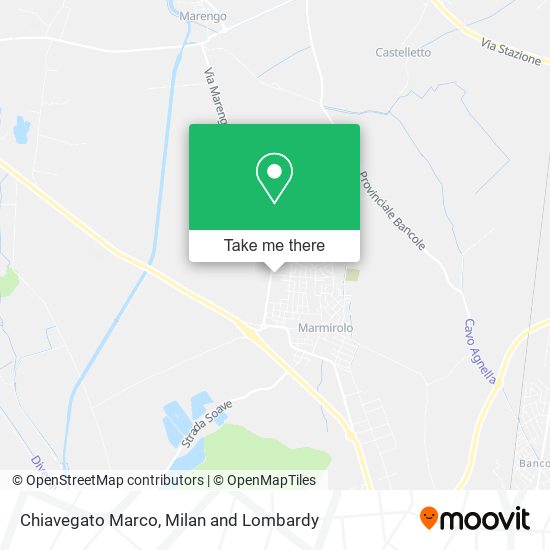 Chiavegato Marco map