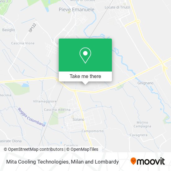 Mita Cooling Technologies map