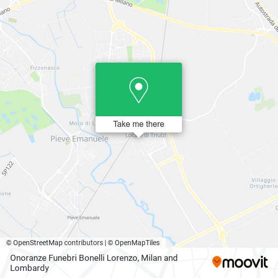 Onoranze Funebri Bonelli Lorenzo map