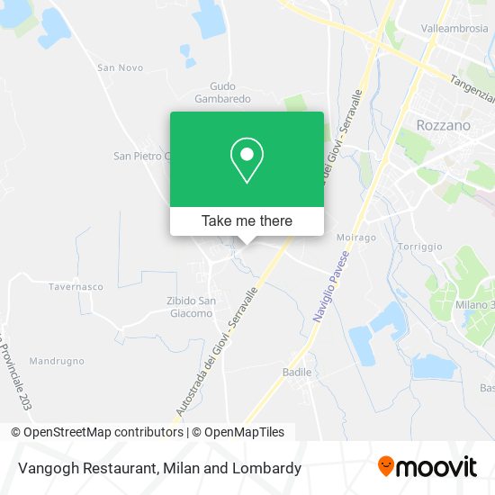 Vangogh Restaurant map