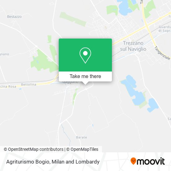 Agriturismo Bogio map