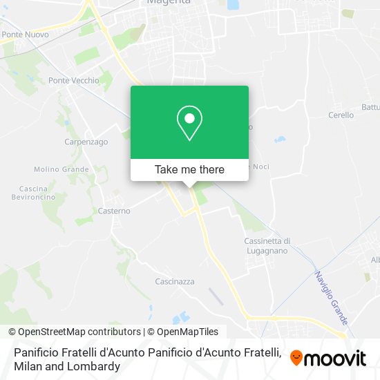 Panificio Fratelli d'Acunto Panificio d'Acunto Fratelli map
