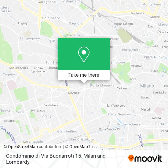 Condominio di Via Buonarroti 15 map