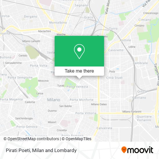 Pirati Poeti map