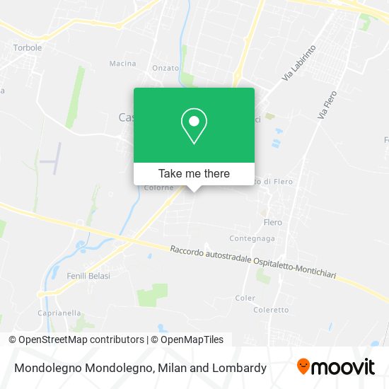 Mondolegno Mondolegno map