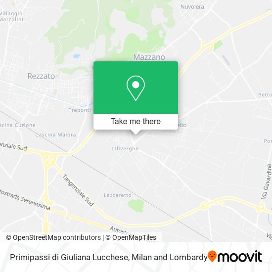 Primipassi di Giuliana Lucchese map