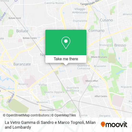 La Vetro Gamma di Sandro e Marco Tognoli map