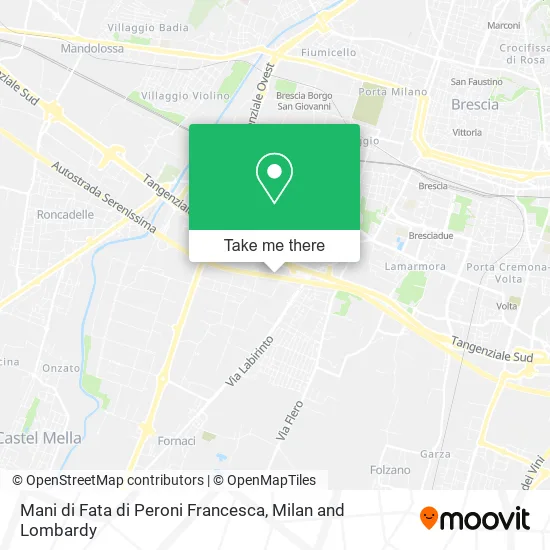 Mani di Fata di Peroni Francesca map
