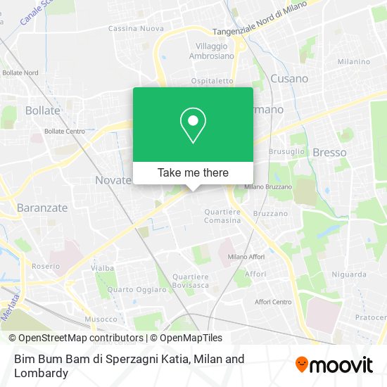 Bim Bum Bam di Sperzagni Katia map