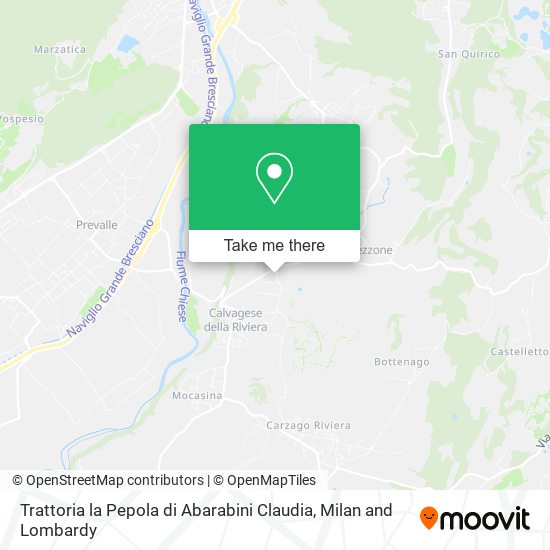 Trattoria la Pepola di Abarabini Claudia map
